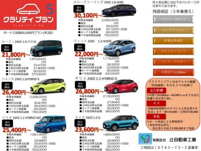 新車販売